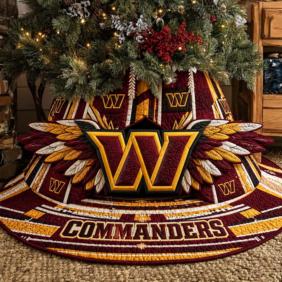 WC x NFL Premium Tree Skirt