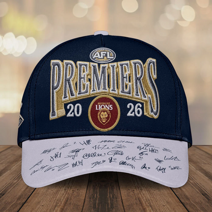 PREMIUM AFL X BL THANK FOR MEMORIES CHAMPIONSHIPÂ CAP V3  LIMITED EDITION NDT VHM 2026