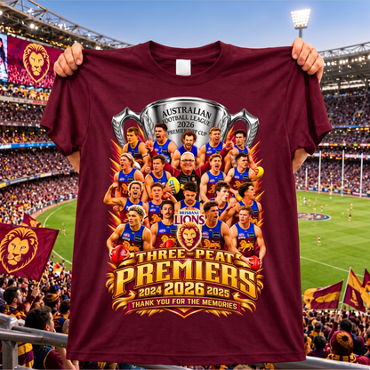 PREMIUM AFL X BL THANK FOR MEMORIES CHAMPIONSHIPÂ TSHIRT V9 LIMITED EDITION NDT VHM 2026