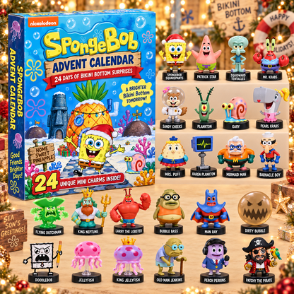 24 Days Of SpongeBob Advent Calendar Blink Box