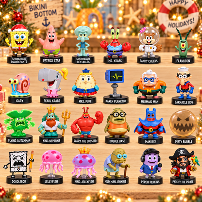 24 Days Of SpongeBob Advent Calendar Blink Box