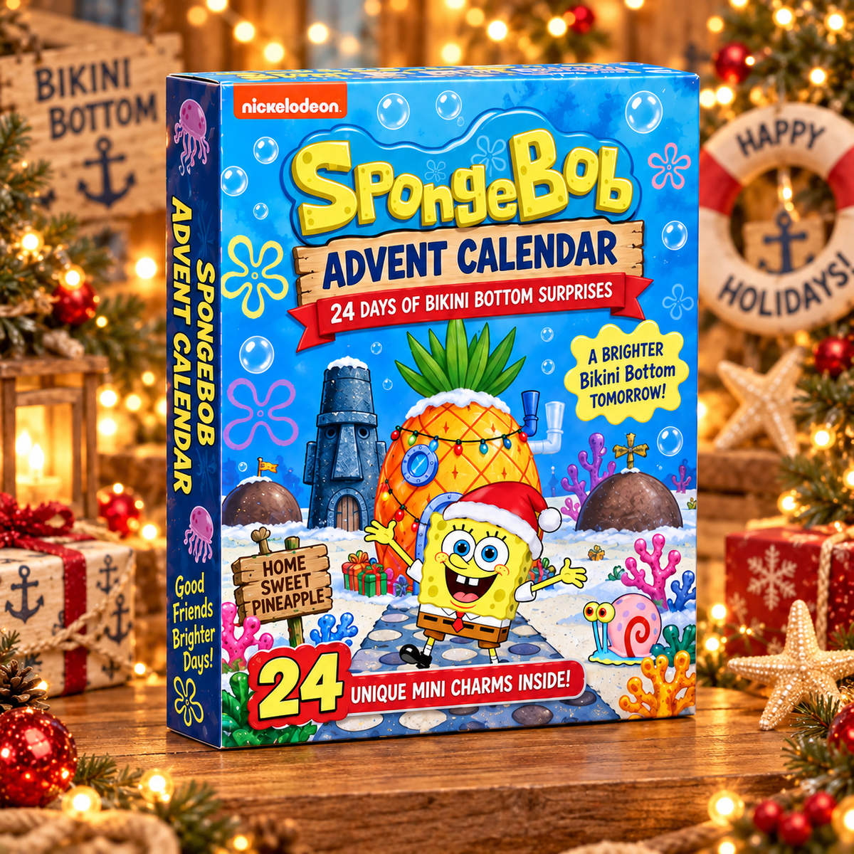 24 Days Of SpongeBob Advent Calendar Blink Box