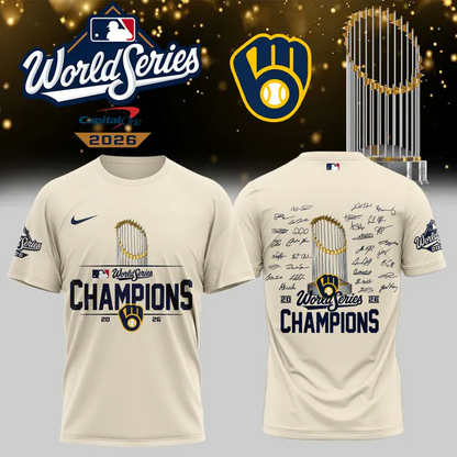 OFFICIAL MLB X PREMIUM MB T- SHIRT THANK FOR MEMORIES World Series Champions 2026 NDT VHM 291026