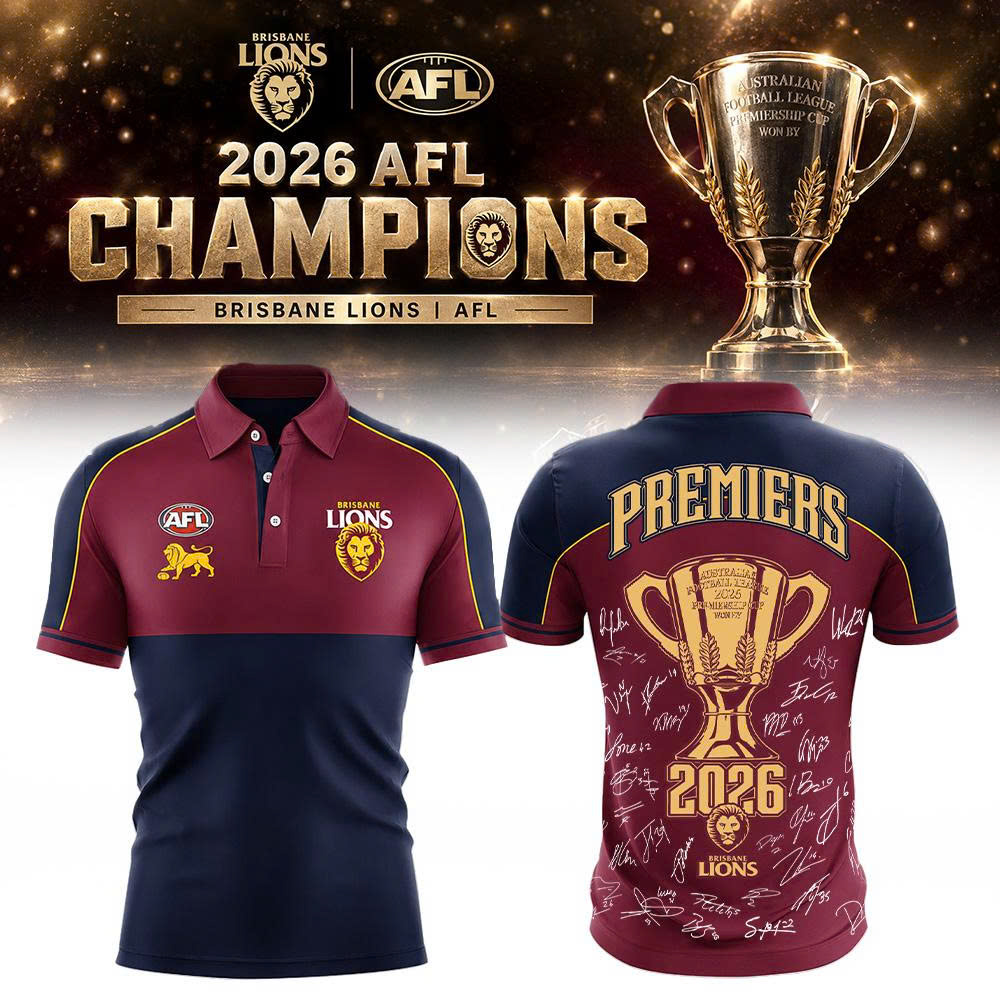 PREMIUM AFL X BL THANK FOR MEMORIES CHAMPIONSHIPÂ POLO LIMITED EDITION NDT VHM 2026