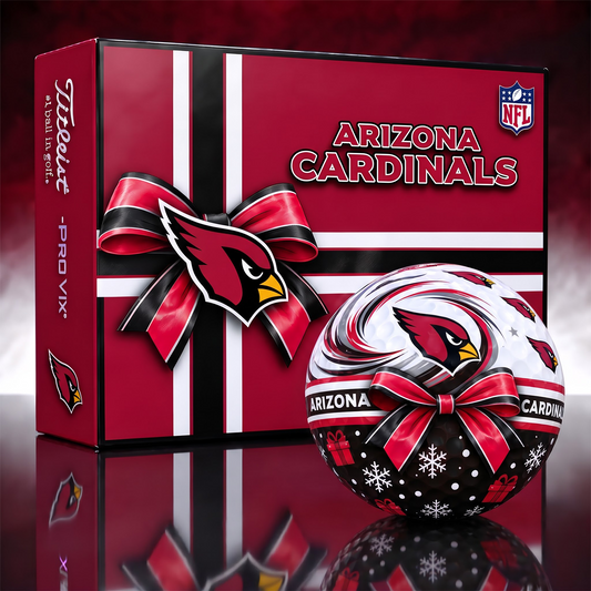AC x 1-of-1 Custom NFL Holiday Golf Balls Gift Set For Golfer