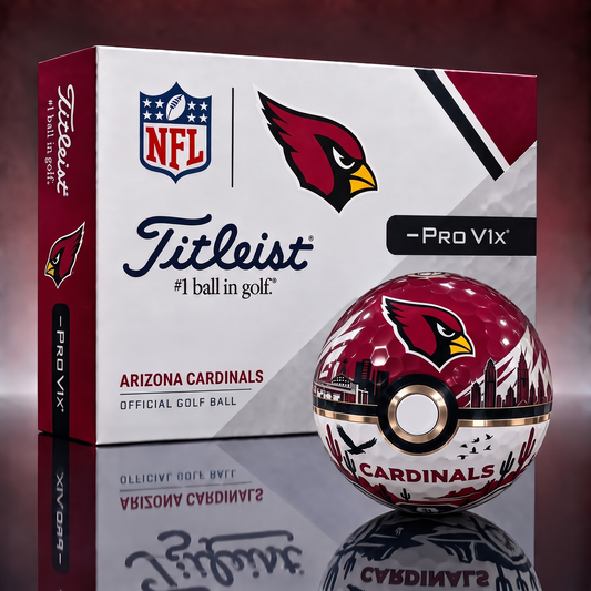 AC x 1-of-1 NFL Pokeball Titleist Pro V1x Golf Balls
