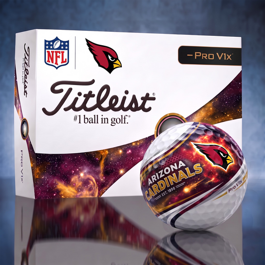 AC x Custom 1-of-1 NFL Team Galaxy Titleist Golf Balls Set
