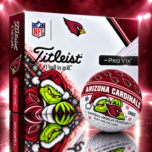 AC x NFL 1-OF-1 IN-HOUSE CRAFTED TITLEIST PRO V1X GOLF BALLS