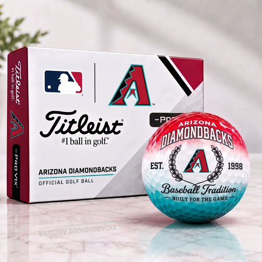 AD x Custom MLB Football Tradition Golf Ball Set
