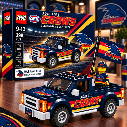 ADE x AFL Building Blocks Truck Toy Set V2