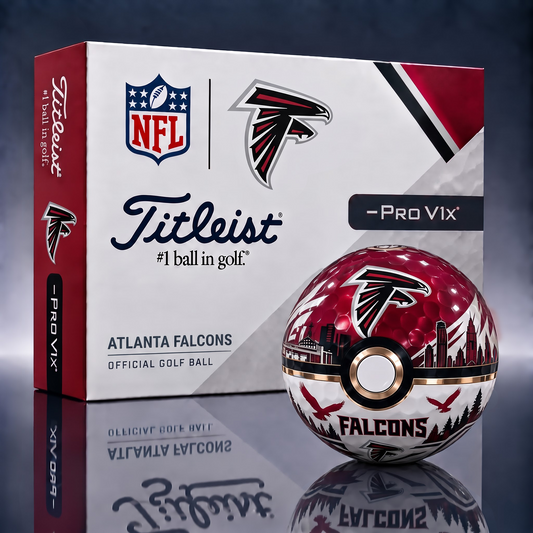 AF x 1-of-1 NFL Pokeball Titleist Pro V1x Golf Balls