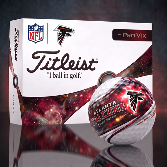 AF x Custom 1-of-1 NFL Team Galaxy Titleist Golf Balls Set