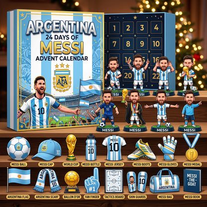 ARG x M10 Game Day Premium Personalized 24 Days Of Advent Calendar