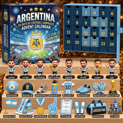 ARG x M10 Game Day Premium Personalized 24 Days Of Advent Calendar
