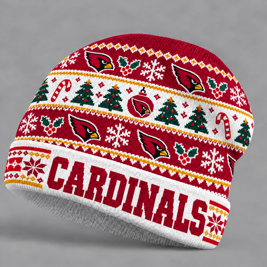 ARI x NFL Christmas Game Day Beanie Hat