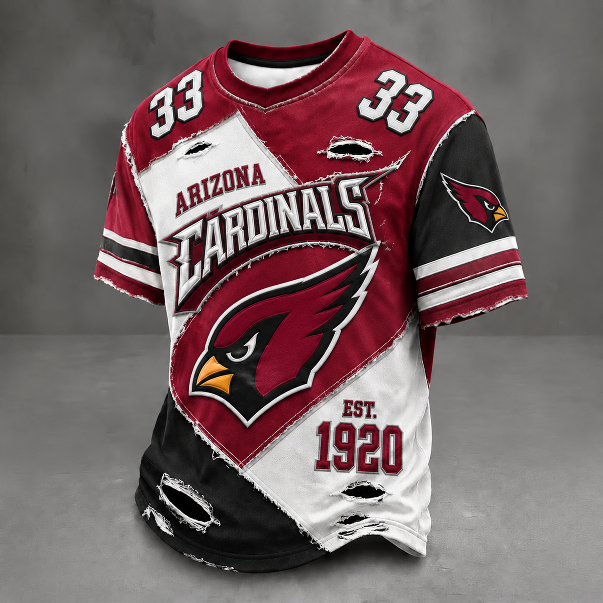 ARI x NFL Men's Professional Football Style Shirt