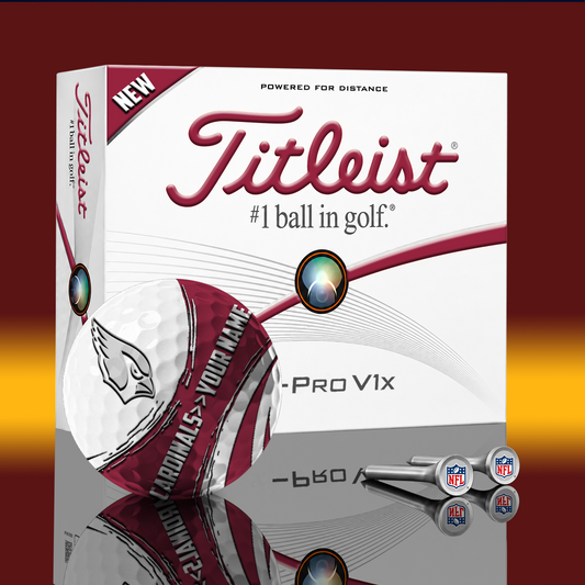 ARI x NFL PERSONALIZED GOLF BALL LIMITED EDITION