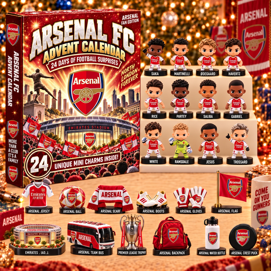 ARS x EPL Game Day Personalized 24 Days Of Advent Calendar Premium Limited Edition