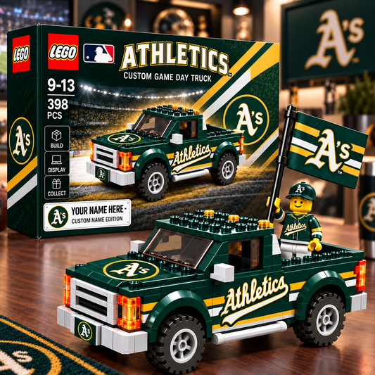ATH x MLB Building Blocks Truck Toy Set V2