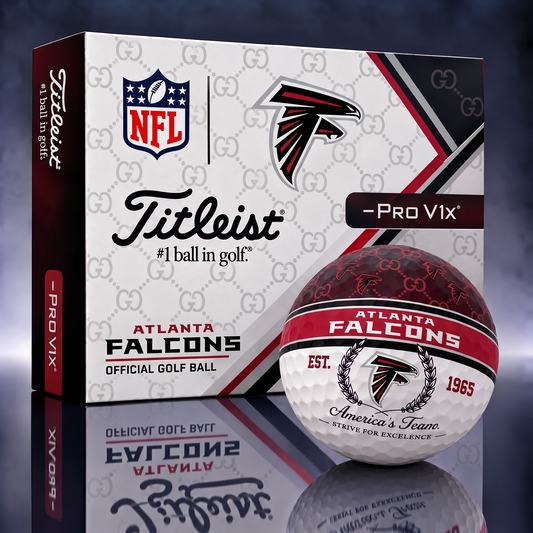 ATL X NFL Custom GC x Titleist Pro V1 Golf Balls Set