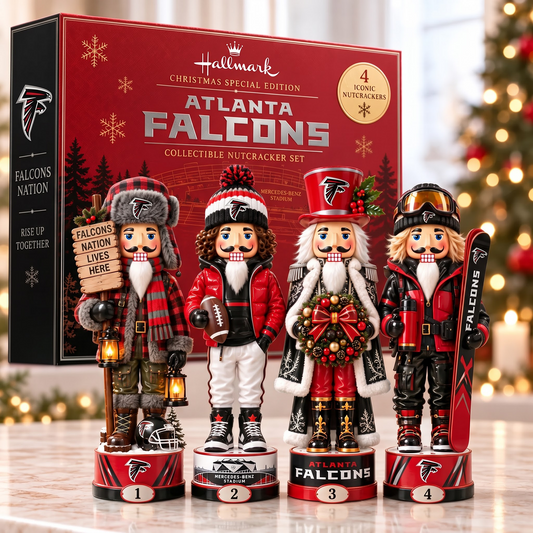 ATL X Premium NFL Christmas Nutcracker Collector Set