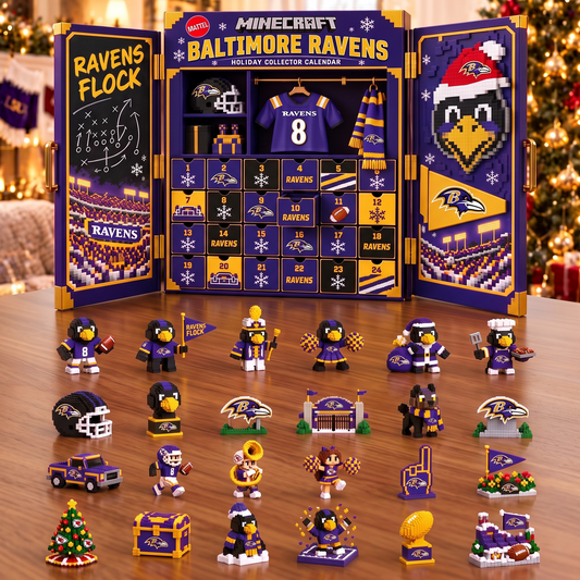 BAL x 1-of-1 Custom NFL Team Christmas Advent Calendar Blind Box Set