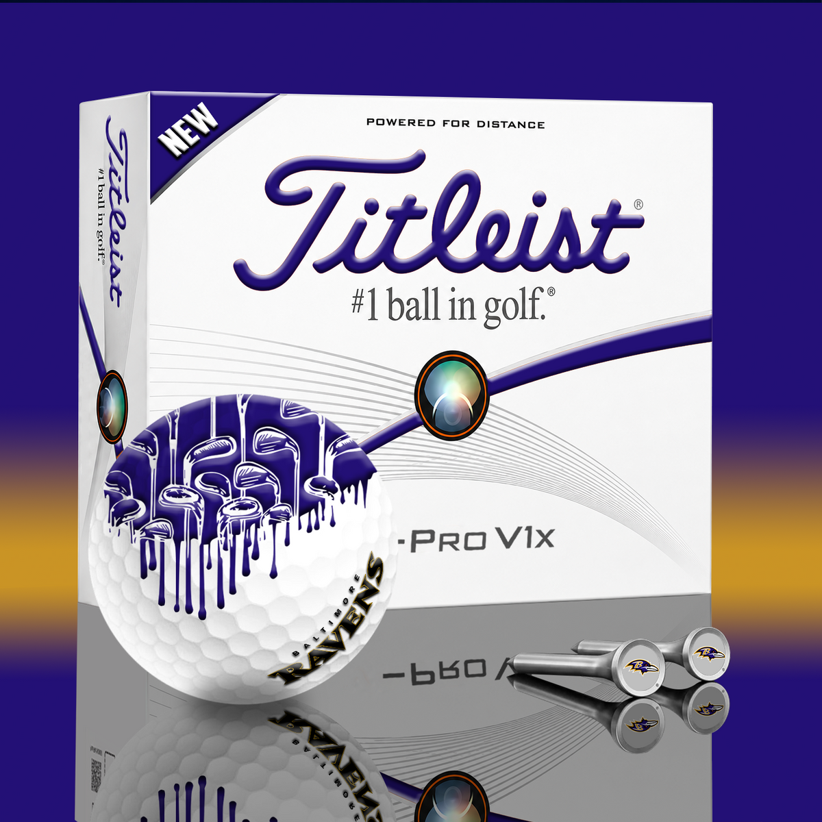 BAL x NFL PERSONALIZED GOLF BALL LIMITED EDITION V2