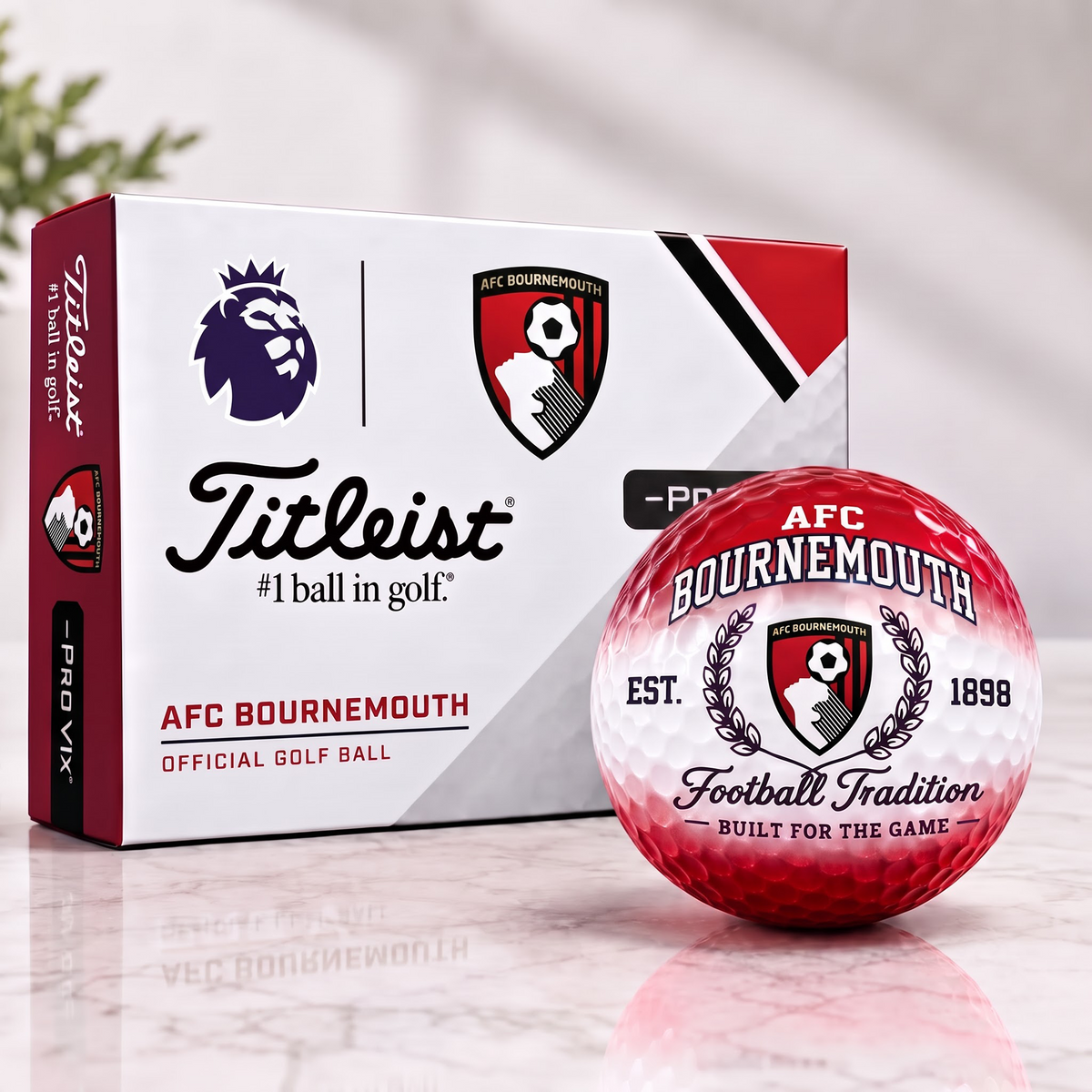 BOU X Custom EPL Football Tradition Golf Ball Set