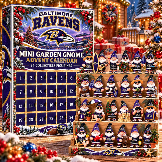 BR x NFL Mini Garden Gnome Advent Calendar