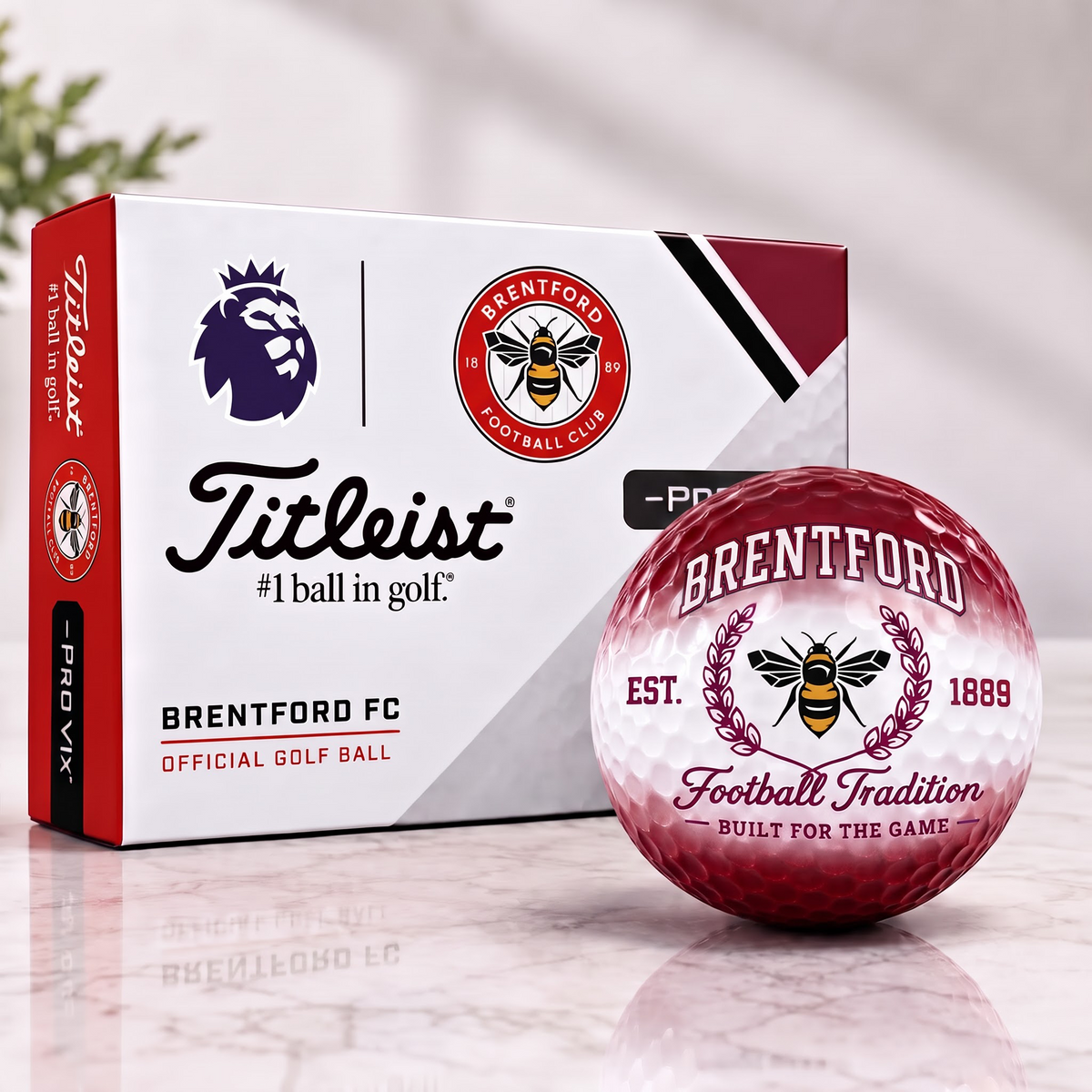 BRE X Custom EPL Football Tradition Golf Ball Set