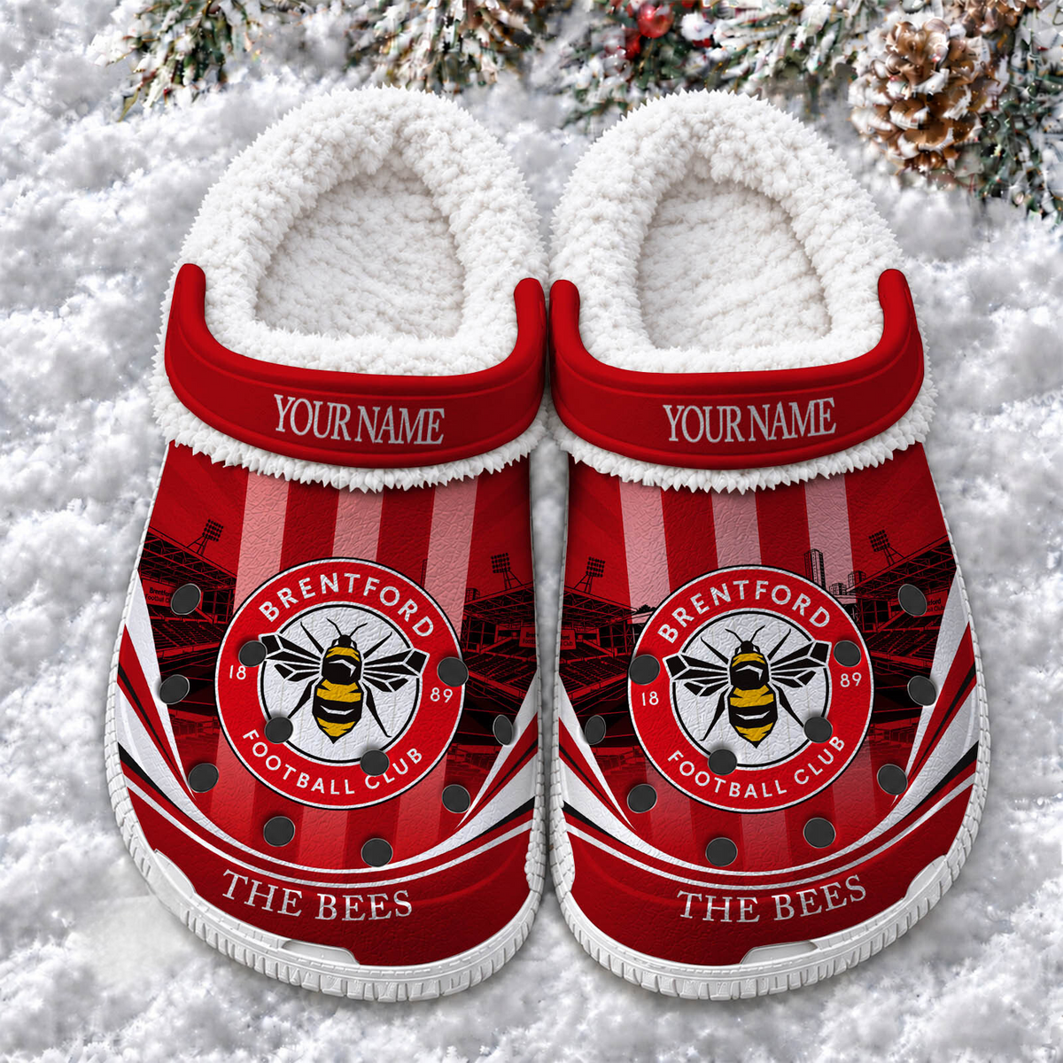BRE x EPL Fleece Crocs