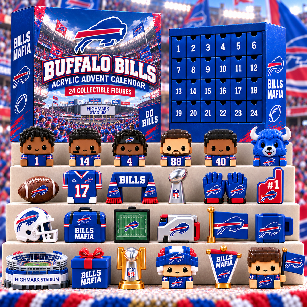 BUF x NFL Premium 24 Days Of Advent Calendar