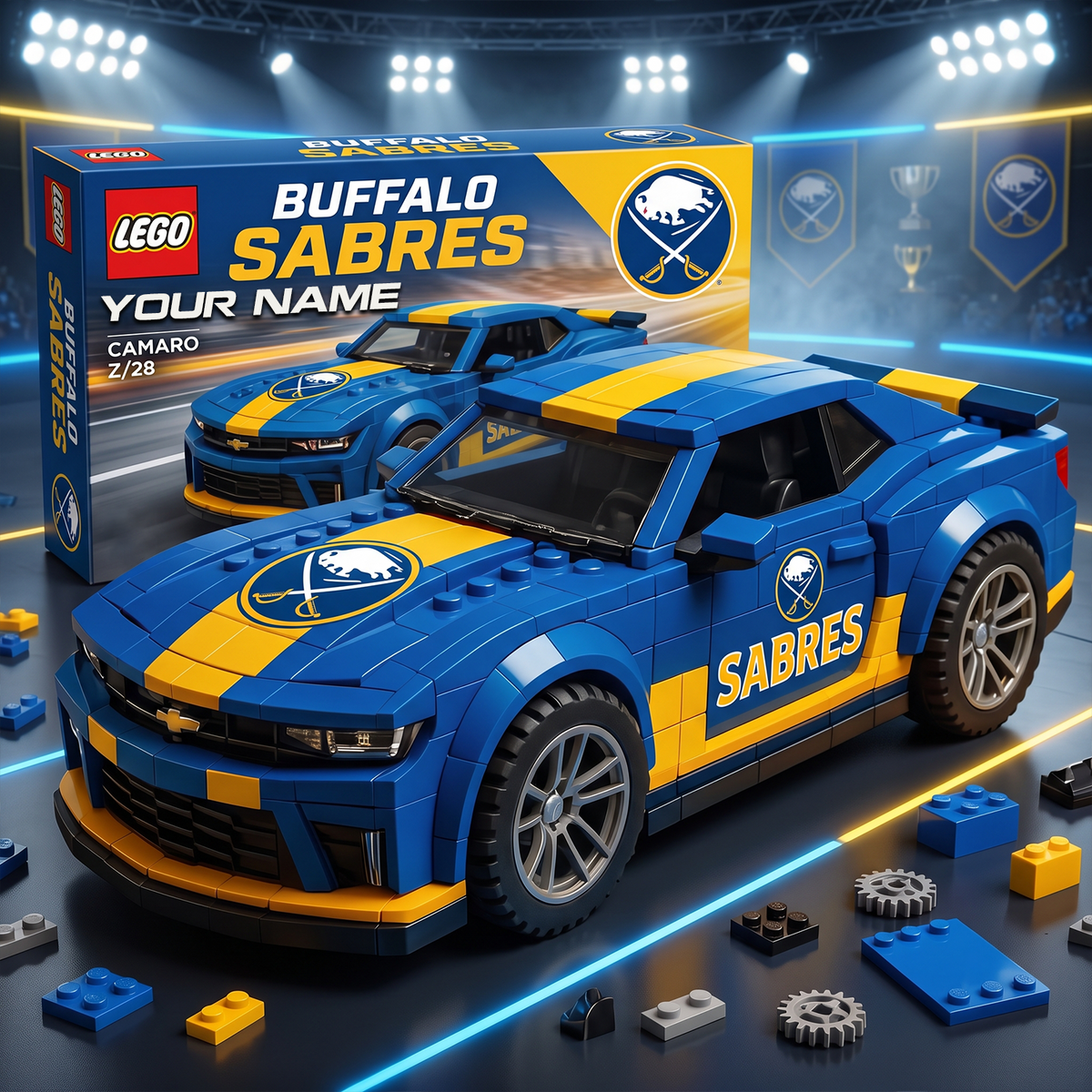 BUF x NHL Football Team Camaro Z28 V2
