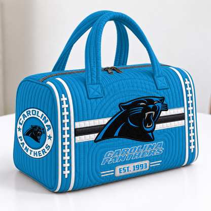 CAR x NFL Quilted Luggage Travel Bag