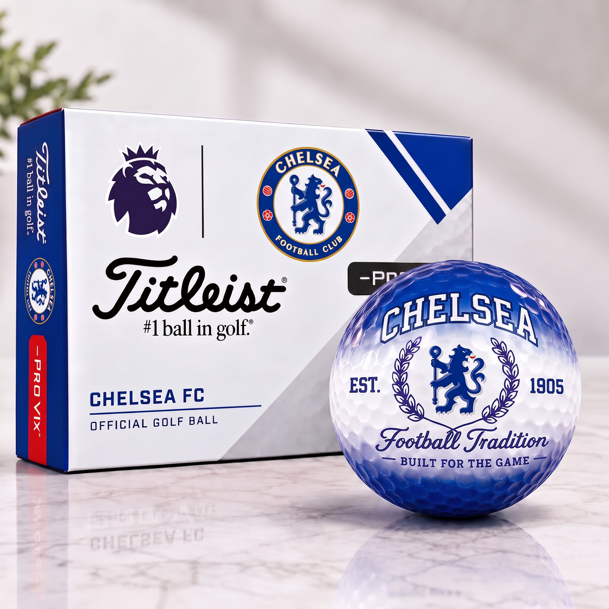 CHE X Custom EPL Football Tradition Golf Ball Set