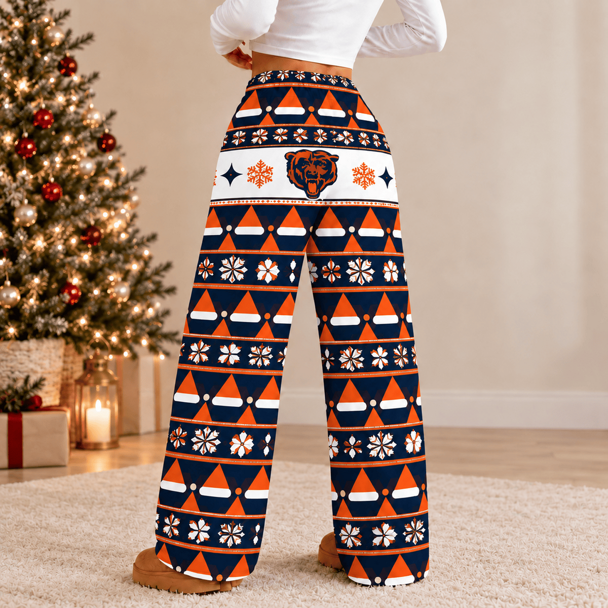 CHI x NFL Holiday Spirit Nordic Pajama Pants