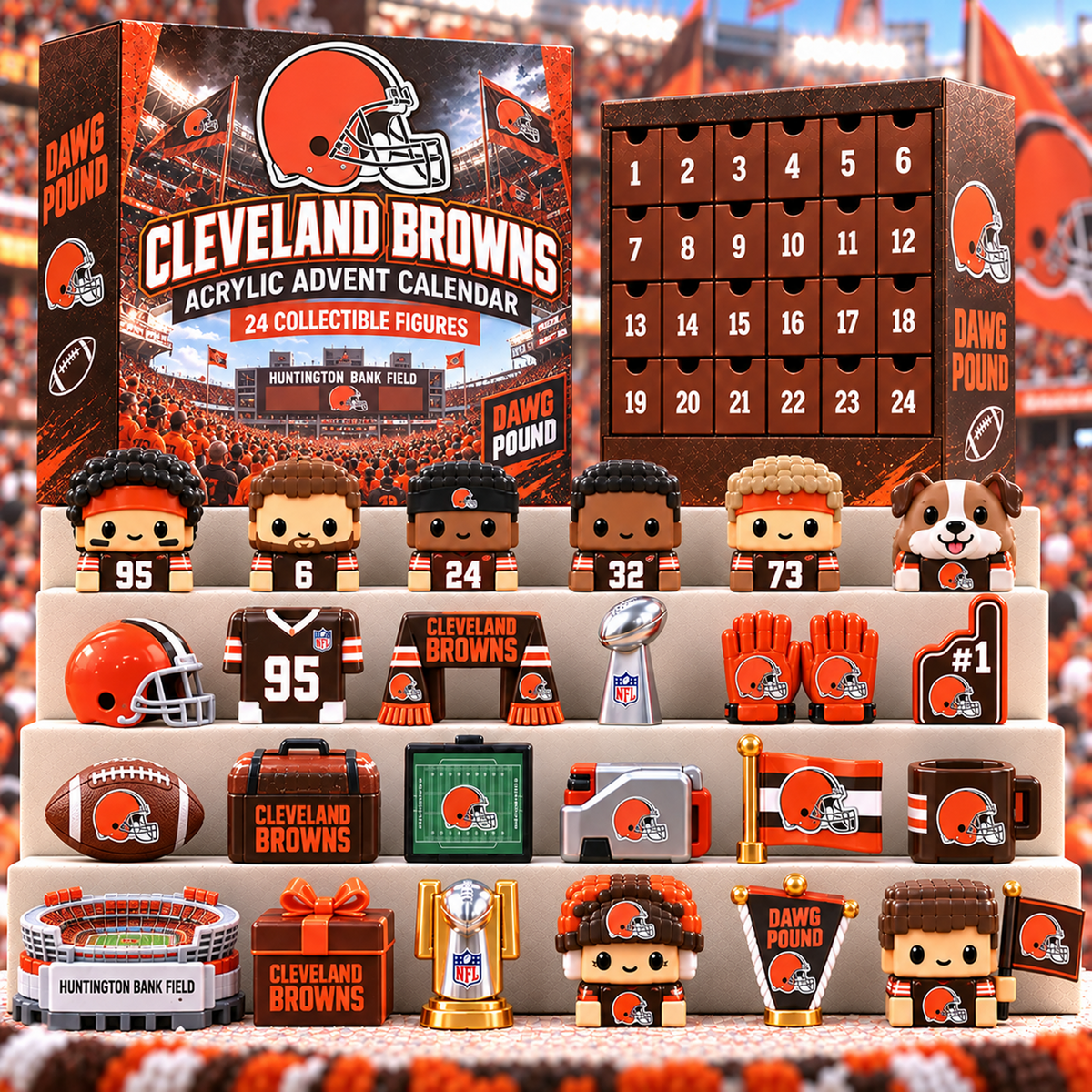 CLE x NFL Premium 24 Days Of Advent Calendar