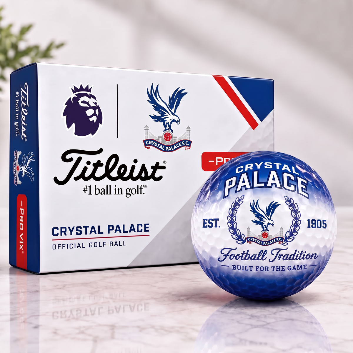 CRY X Custom EPL Football Tradition Golf Ball Set