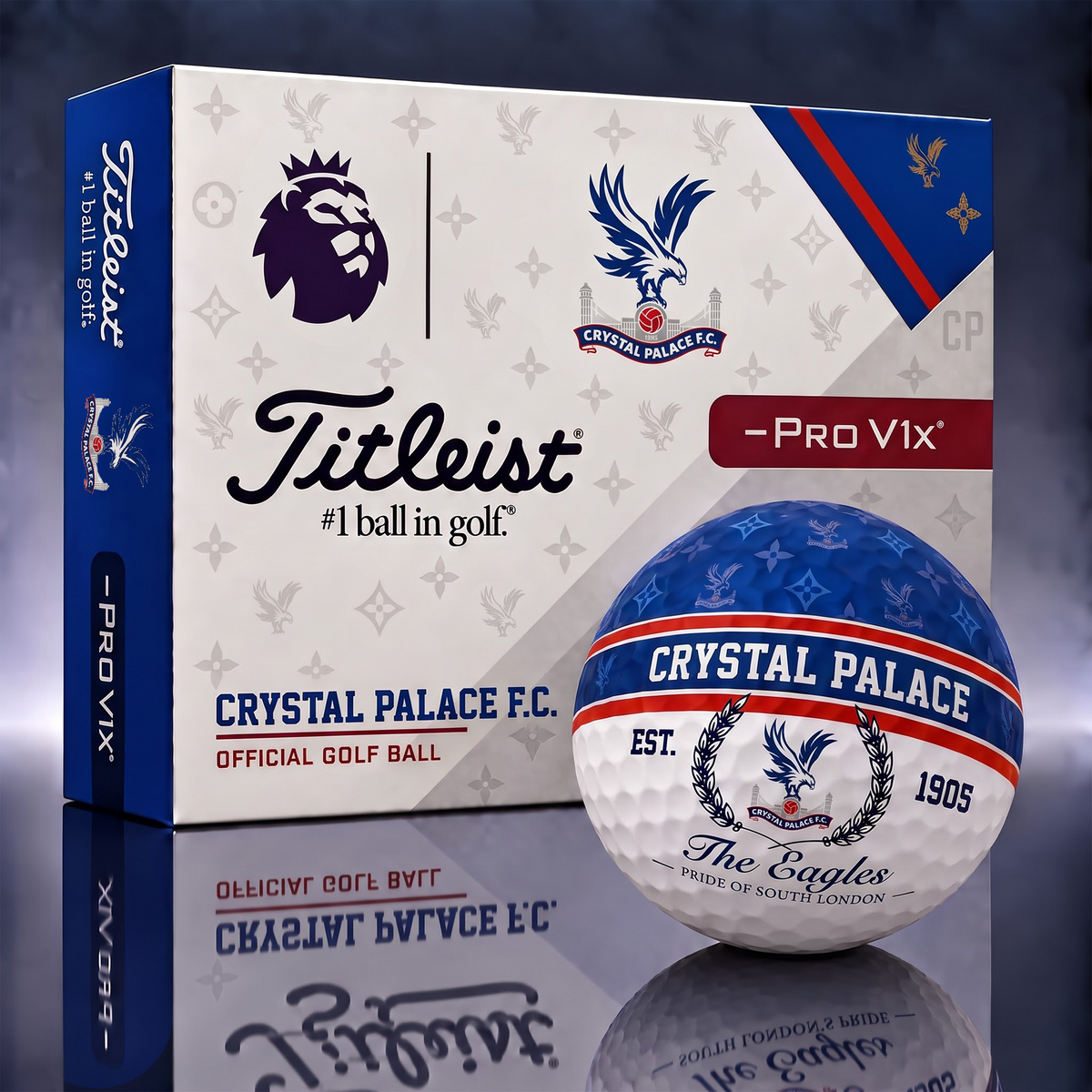 CRY x EPL Custom LV x Titleist Pro V1 Golf Balls Set