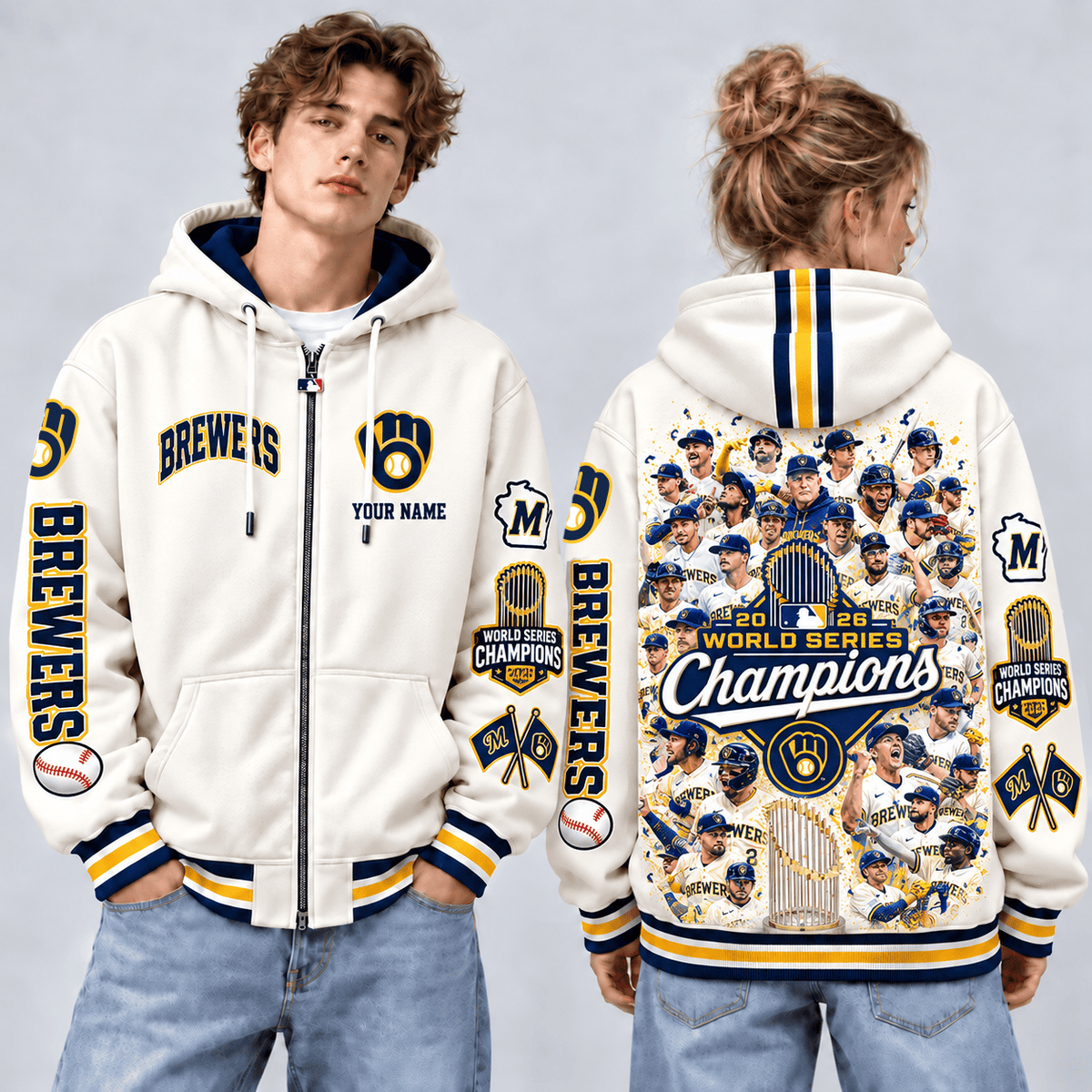 Champion MLB x MIL World Series V2 Jacket Hoodie