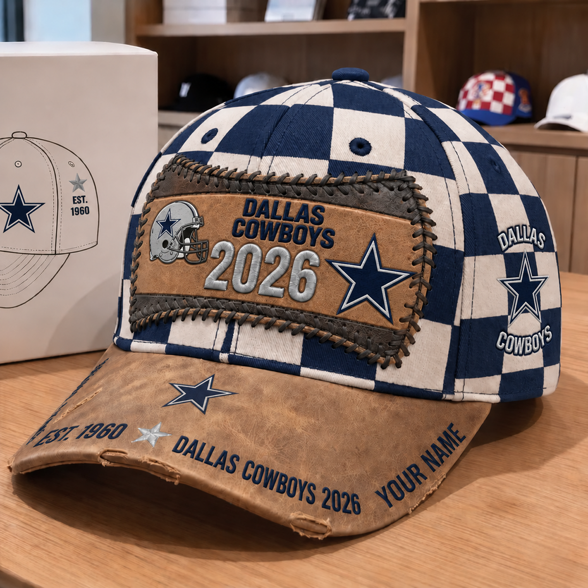 DAL x NFL Vintage Casual Football Hat