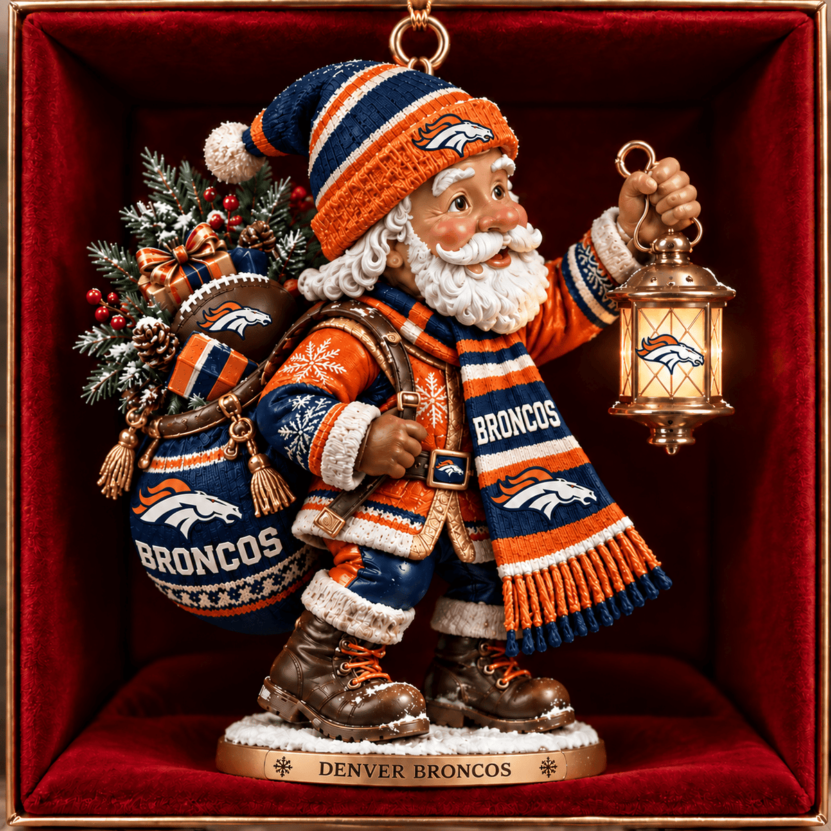 DB x NFL Santa Claus Ornament Chrismas For Fan