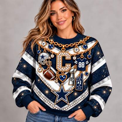 DC x NFL Luxury Bling Sweatshirt