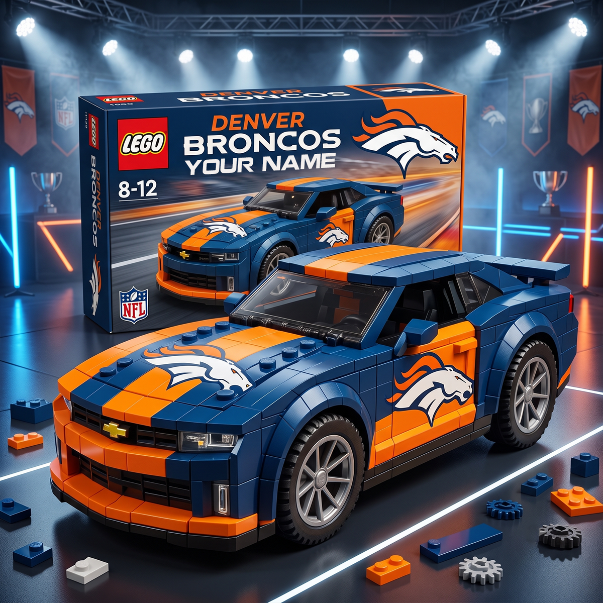 DEN x NFL Football Team Camaro Z28 V2