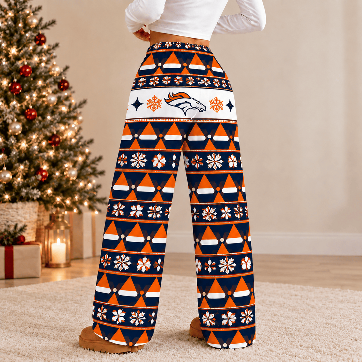 DEN x NFL Holiday Spirit Nordic Pajama Pants