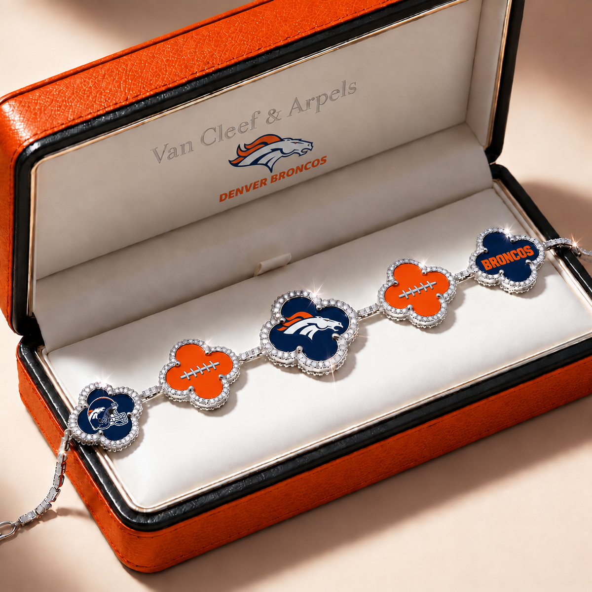 DEN x NFL Luxury Van-bracelet