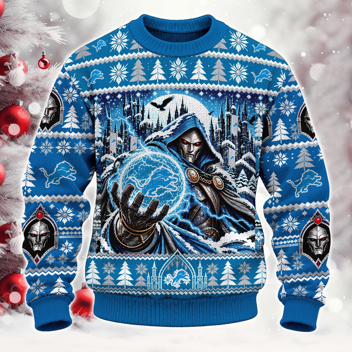 DET x NFL Knitted Sweater 1610