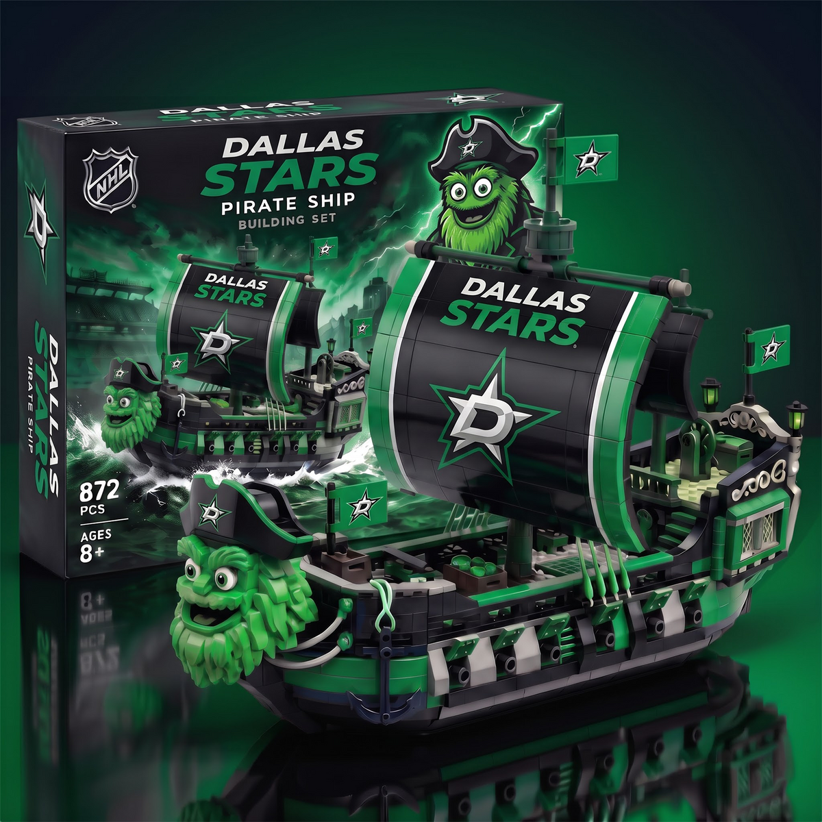 DS x  x NHL 50th Anniversary Pirate Ship Building Set