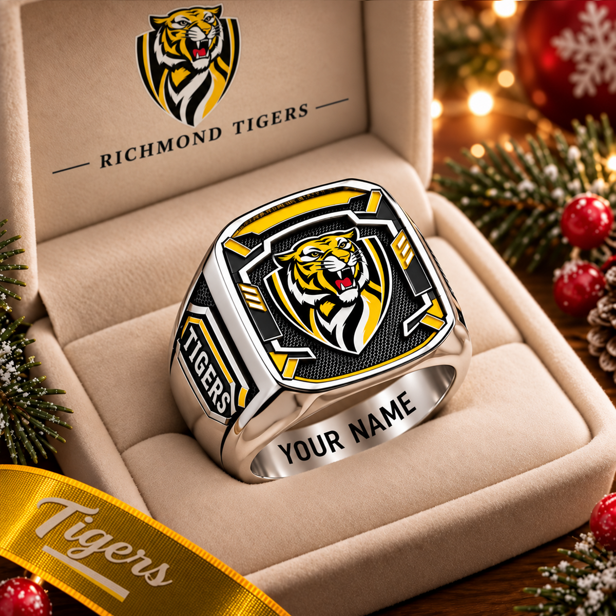 Exclusive AFL x RT Personalized Name Ring