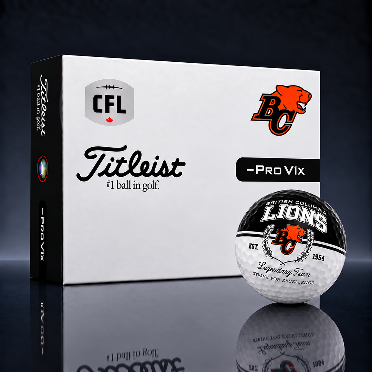 Exclusive CFL x BCL Legendary Team Golf Ball